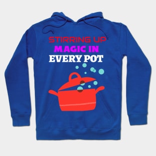 Food blogger stir magic Hoodie